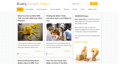 Desktop Screenshot of everysingletopic.com